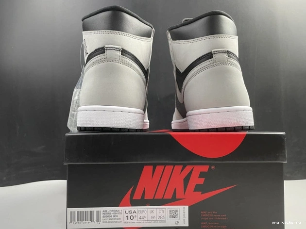 Chep Onekick 555088-035 Light Retro White 1 Jordan High Black Air Grey Smoke 0801